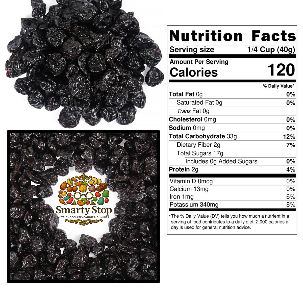 Smarty Stop Sweetened Dried Tart Cherries (5 Pound (Pack of 1))