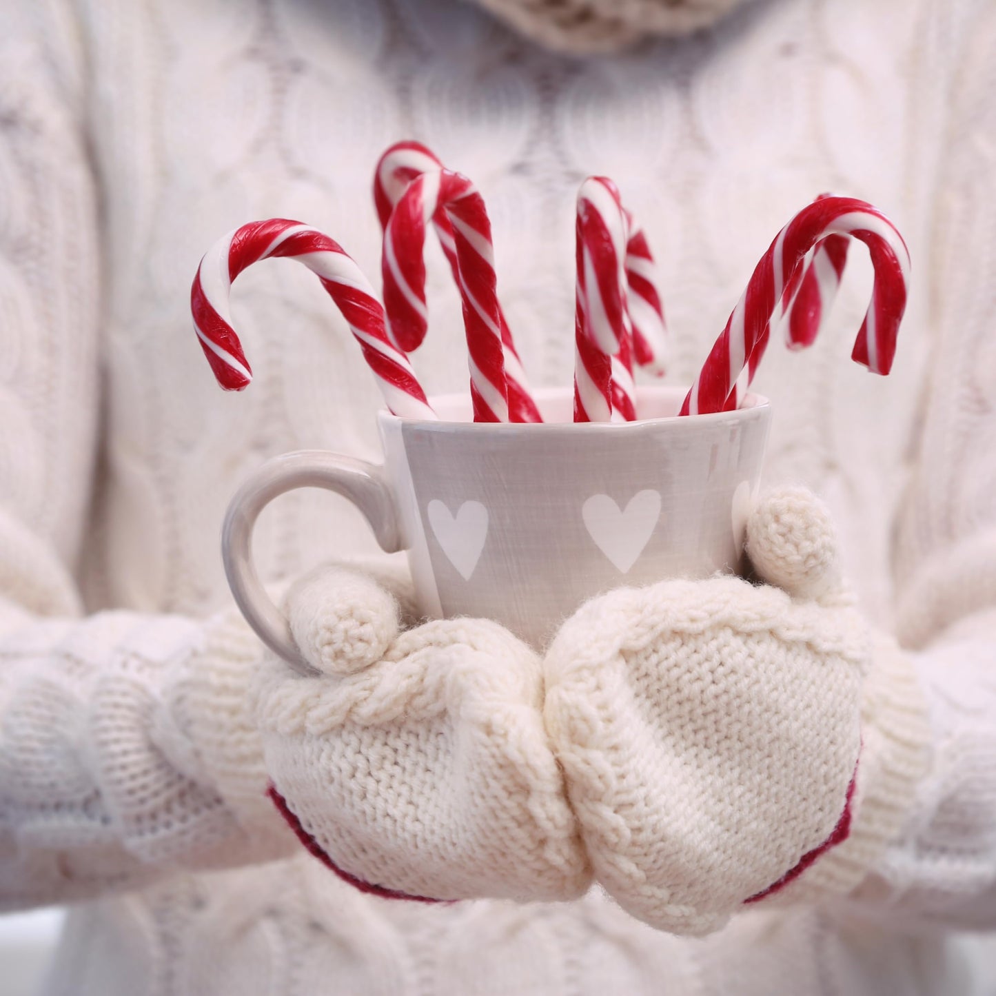 Holiday Candy Canes 4 Pack (48 Count) Traditional Red & White, for Festive Family Enjoyment - Kosher Bulk Treats Individually Wr