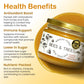 Bees & Trees Manuka Honey 550+ MGO - Pure New Zealand Raw Monofloral Honey - Unpasteurized & Natural - 380g (13.4oz) Glass Jar -