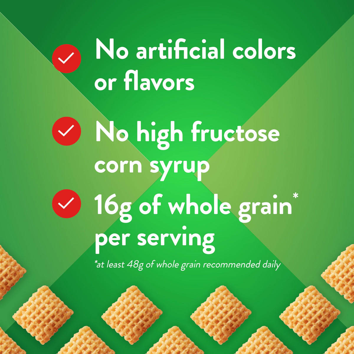 Corn Chex Gluten Free Breakfast Cereal, Made With Whole Grain, Family Size, 18 Oz