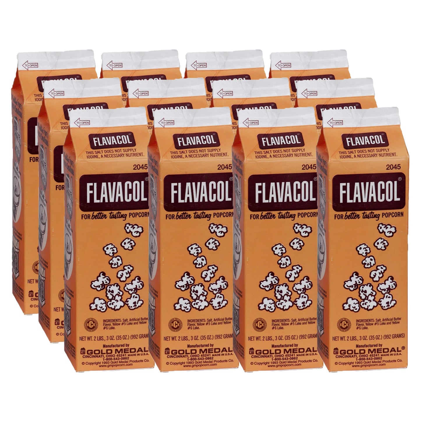 Popcorn Supply Original Flavacol (Case of 12)
