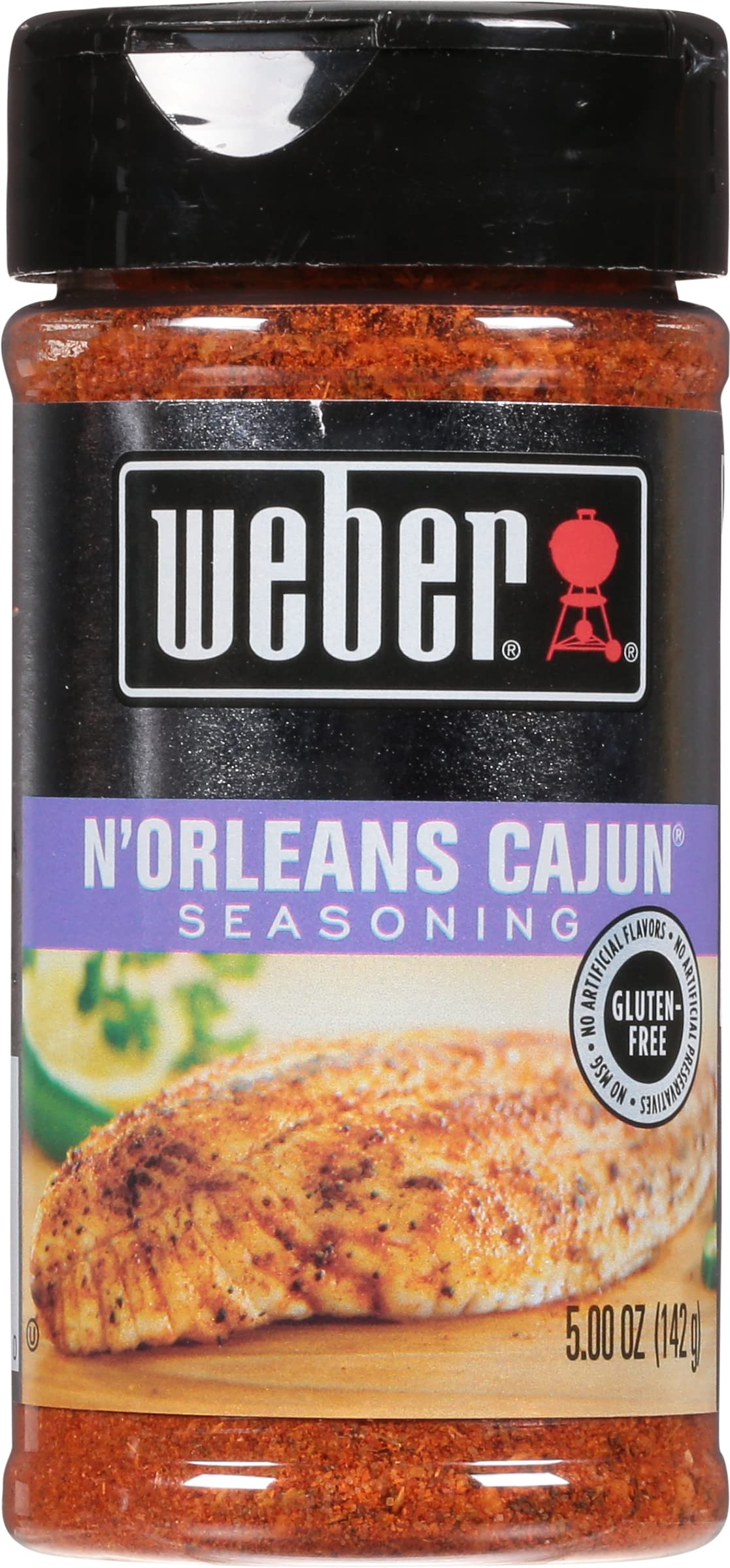 Weber N Orleans Cajun Seasoning, 5 oz (Pack of 6)