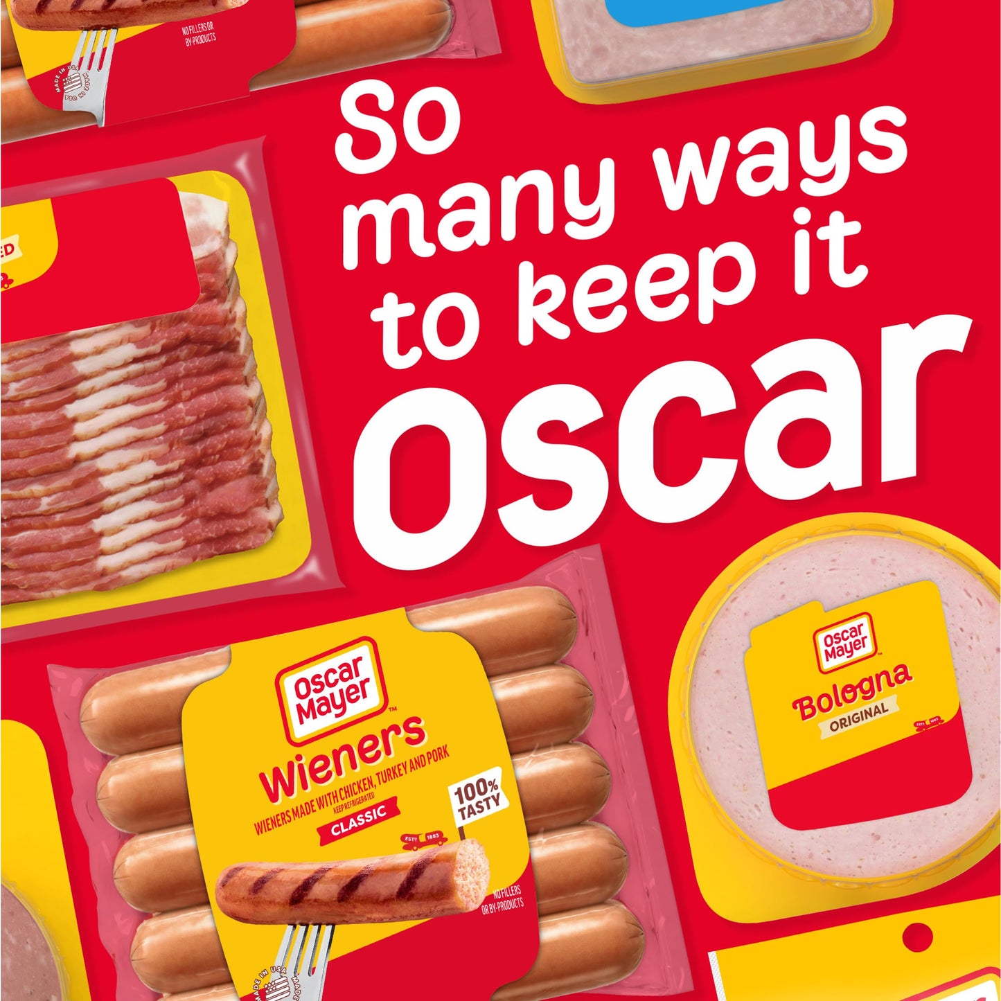 Oscar Mayer Classic Wieners Hot Dogs, 10 Ct Pack