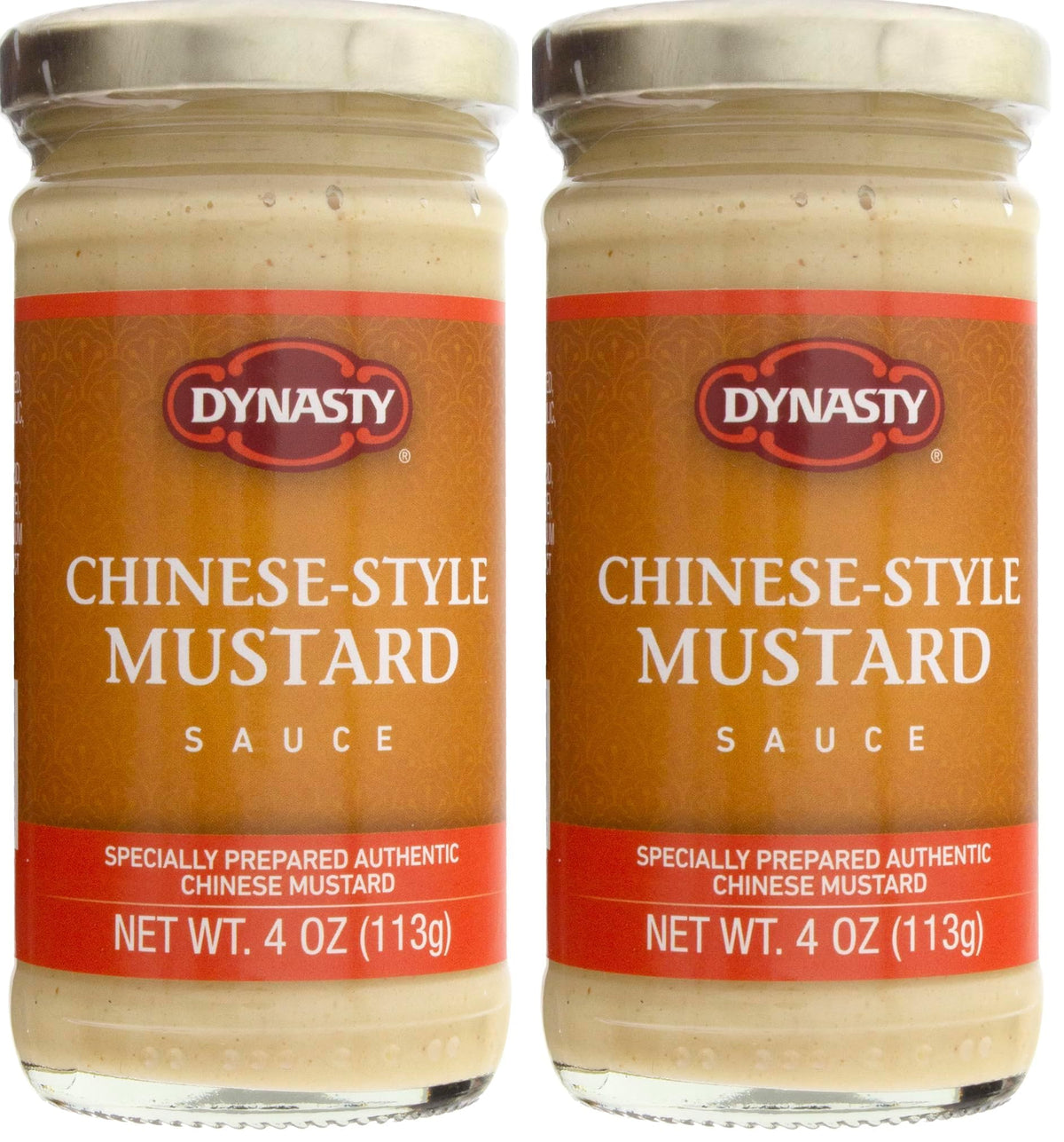 Dynasty Extra Hot Mustard, 4 Ounce (Packaging may vary) (Pack of 2)