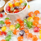 Assorted Fruit Hard Candy, 1 Pound Bulk Candy (Approx. 75 Pcs.), Individually Wrapped Hard Candy, Fruit Discs Candy, The Hampton