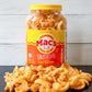 Mac'S Bbq Pork Skin Canisters, Organic, Gluten Free, Keto Friendly, 7.5Oz (Pack Of 3)