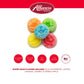 Albanese Sour Gummi Poppers, 4.5lbs Candy, Orange and Blue, Model 50126