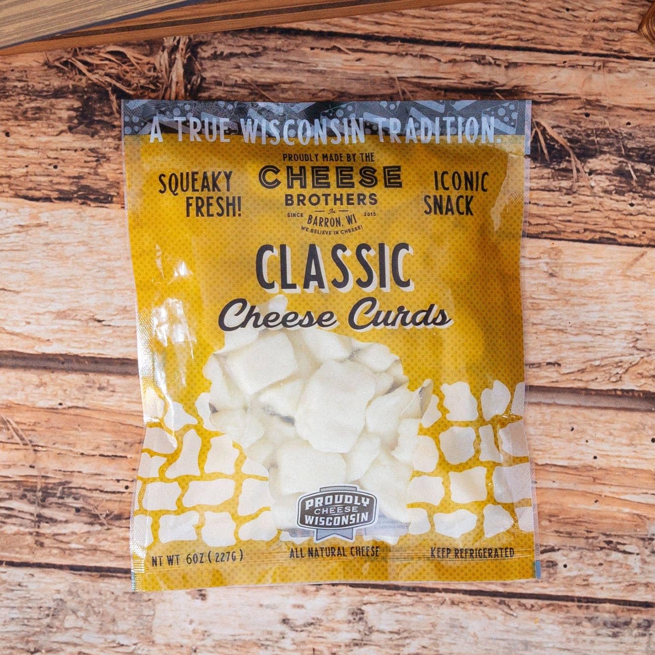 Cheese Bros Squeaky Fresh Wisconsin Cheese Curds | 8 Ounce Bags | Gourmet Gift For Families (8)