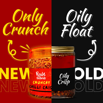 Chili Crisp (medium spicy) chilli crisp oil  without the oil . Crispy chili crunch with garlic, onion. For ramen toppings, salad