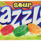 Sour Razzles Candy, 1.4Oz Pouches, 24-Count