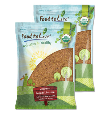 Food to Live Organic Alfalfa Seeds – Non-GMO, Edible, Vegan, 25 LB Bulk, High Germination Rate