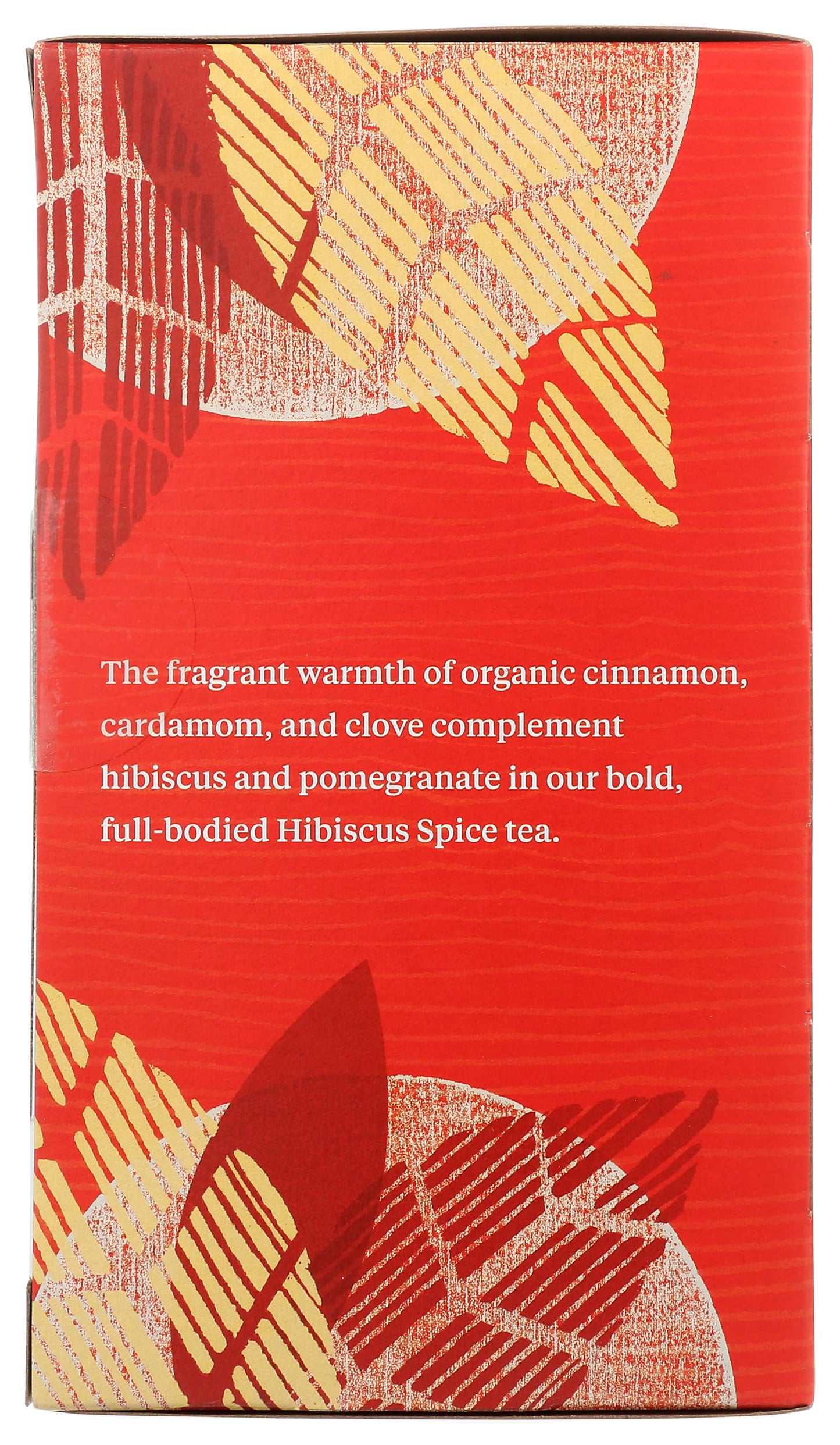 Allegro Tea Organic Hibiscus Spice Tea Bags - 20 Count, Herbal Infusion, Caffeine-Free