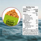 Arawoom - Real Crispy Shrimp Cheek Snack - 100% Real Black Tiger Shrimp - 16 Ounce (Pack Of 1) - Wasabi Flavor - Crunchy Treat F