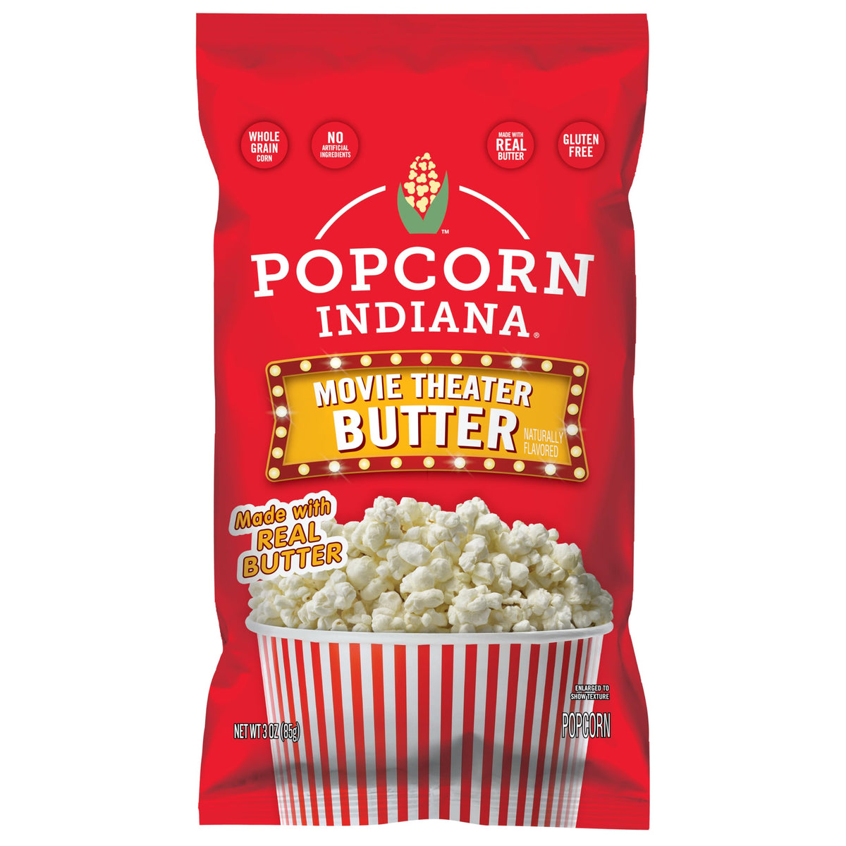 Popcorn Indiana Movie Theater Butter One 3oz bag