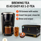 Coconut Rooibos Tea Pods For Keurig - Organic Ginger Tea, Rooibos, Cinnamon, Cardamom, Coconut By Coconut Island Teavity (24 Tea
