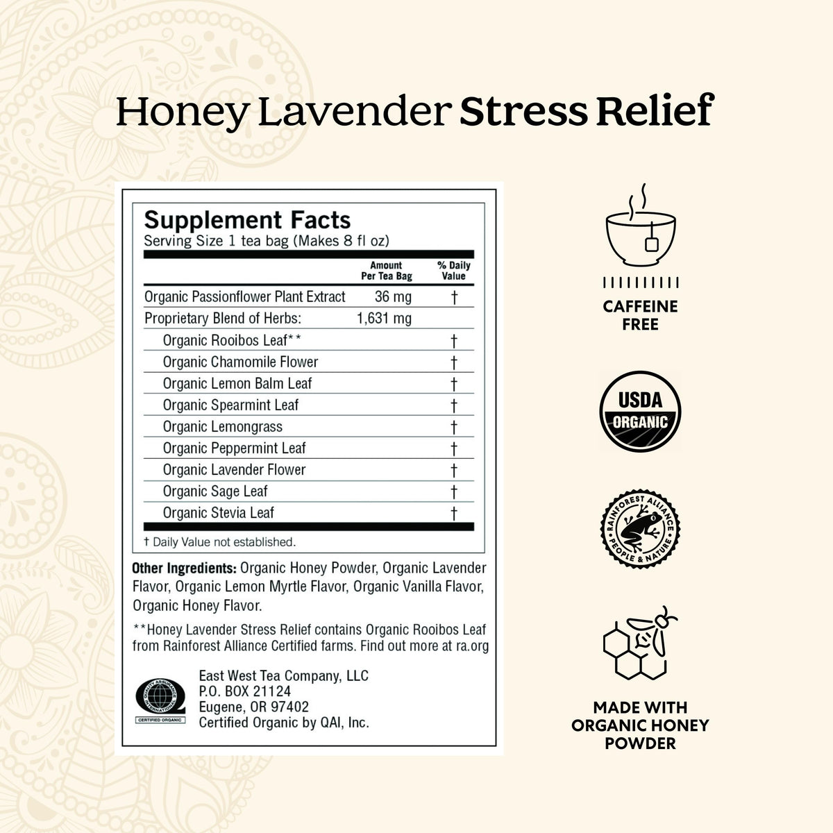 Yogi Tea Stress Relief Variety Sampler - Organic Chamomile & Relaxed Mind - 16 Bags per Pack (5 Packs)