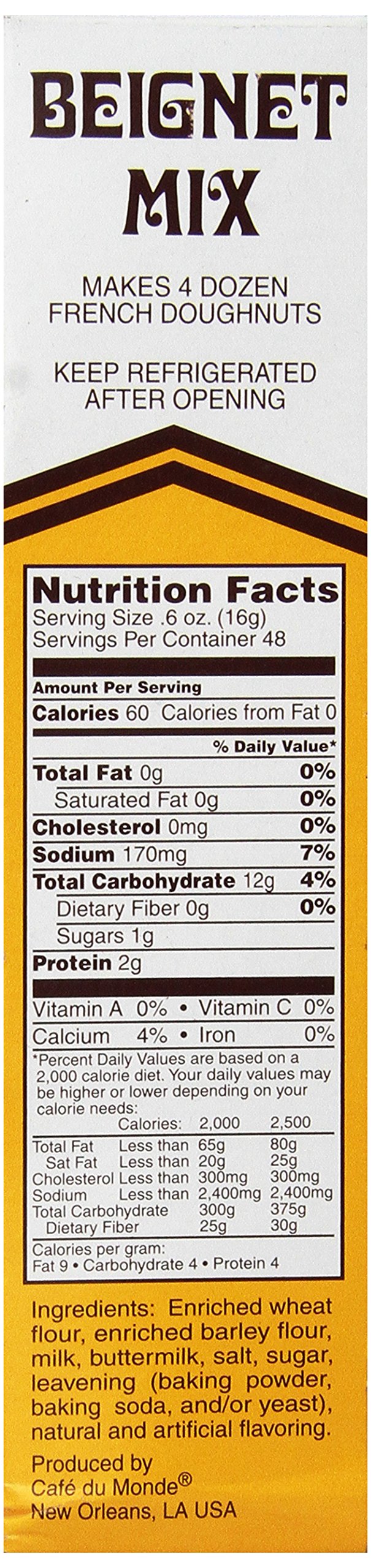 Cafe Du Monde Beignet Mix, 28 Oz (Pack Of 1)