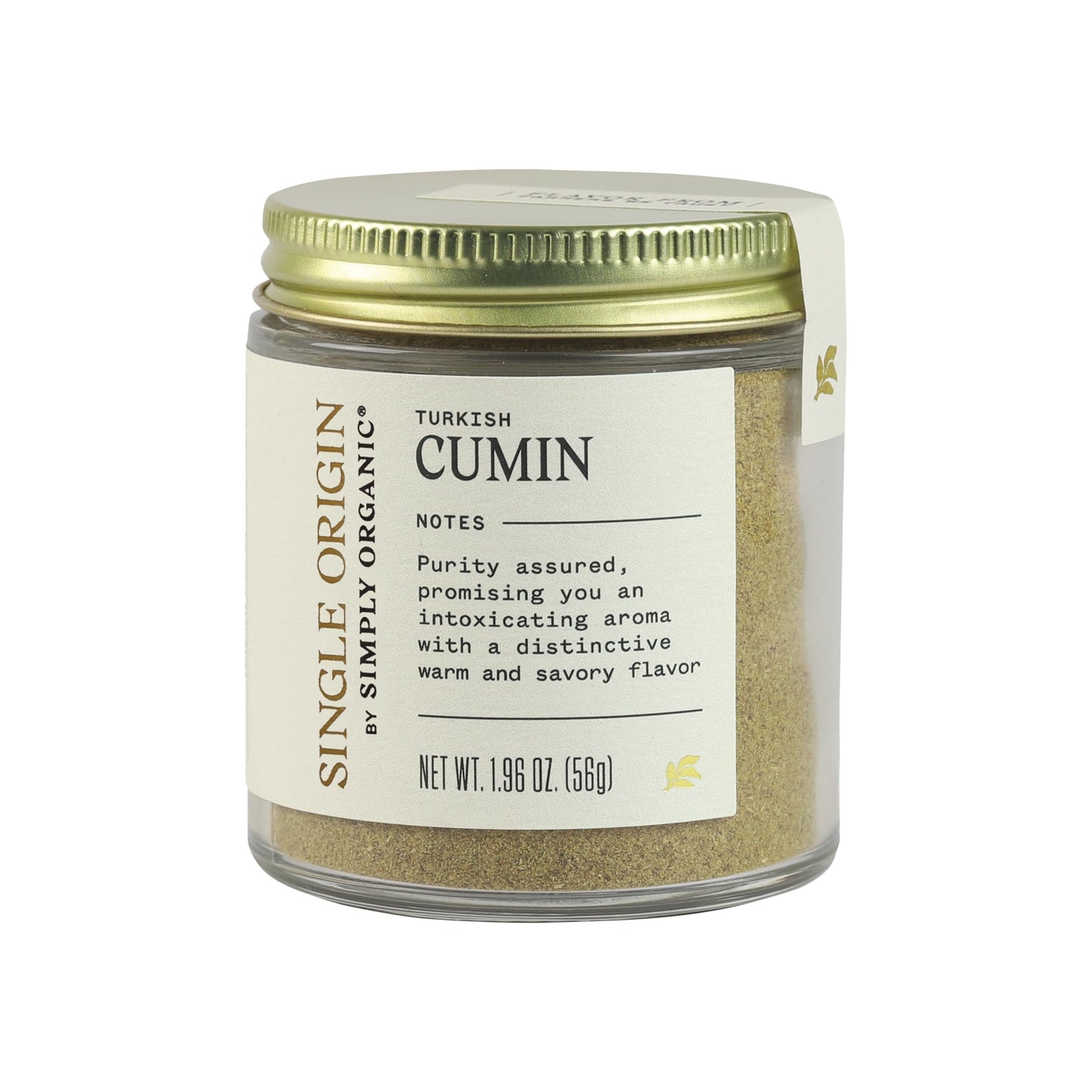 Simply Organic Single Origin Turkish Cumin, Organic, 1.96 Ounce