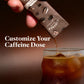 COFFREE Organic Instant Coffee Packets Variety Pack - Convenient Single Serve Coffee Sticks  Mold Free  Low Acid Arabica for On-the-Go Energy - 0-150% Caffeine Options for Hot or Cold Brew - 24 Count