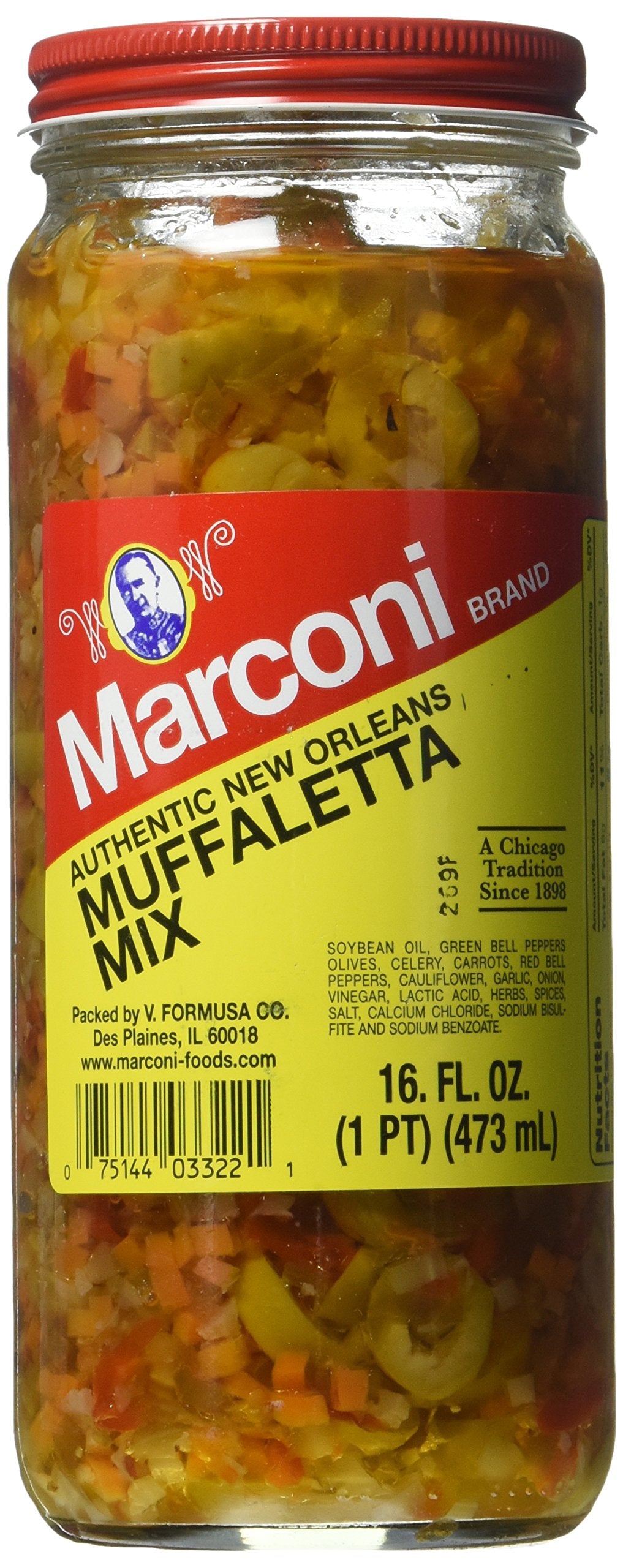 Marconi Mild Muffaletta, 16 Ounce