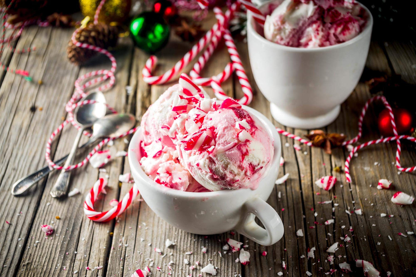 Sarah s Candy Factory Crushed Peppermint Candy Pieces Bits in Jar (10 Lbs)