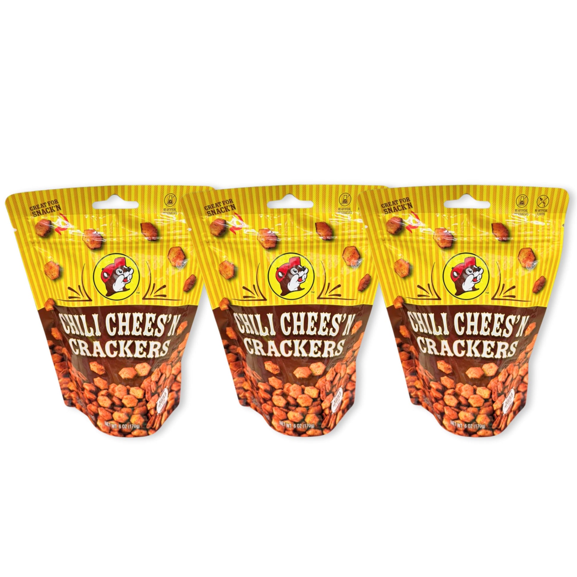 Buc-ees Crackers (3, Chili Cheesn Crackers)