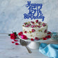 Gyufise 1Pc Happy 15Th Birthday Cake Topper Glitter 15 & Fabulous Cheers To 15 Years Old Cake Pick For Celebrating 15Th Birthday