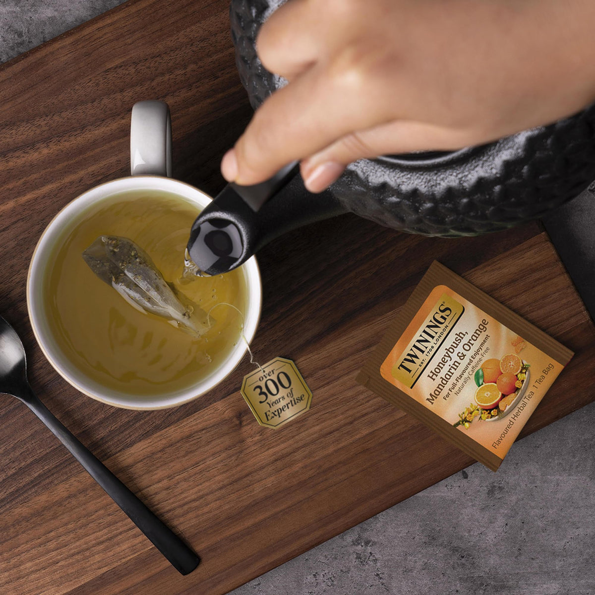 Twinings Honeybush, Mandarin & Orange Herbal Tea Bags - 20 Count, Tea