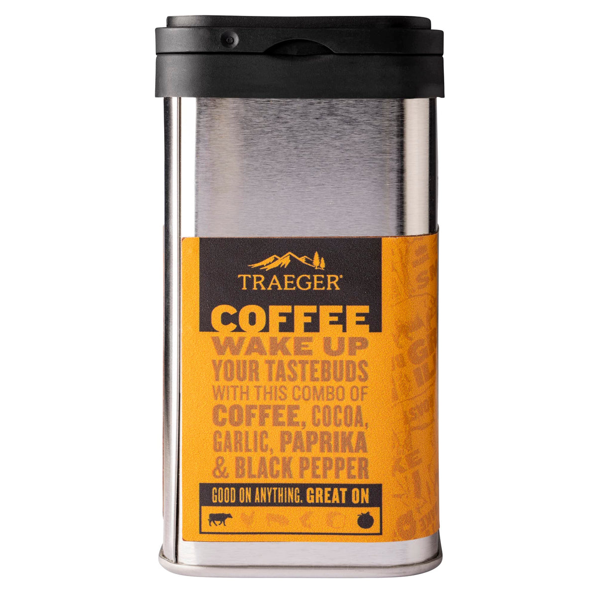 Traeger Grills Spc172 Coffee Rub With Coffee And Black Pepper