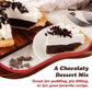 Dove Dark Chocolate Pudding Mix and Pie Filling, 4 Servings, 3.34 Oz, 12 Count, Kosher