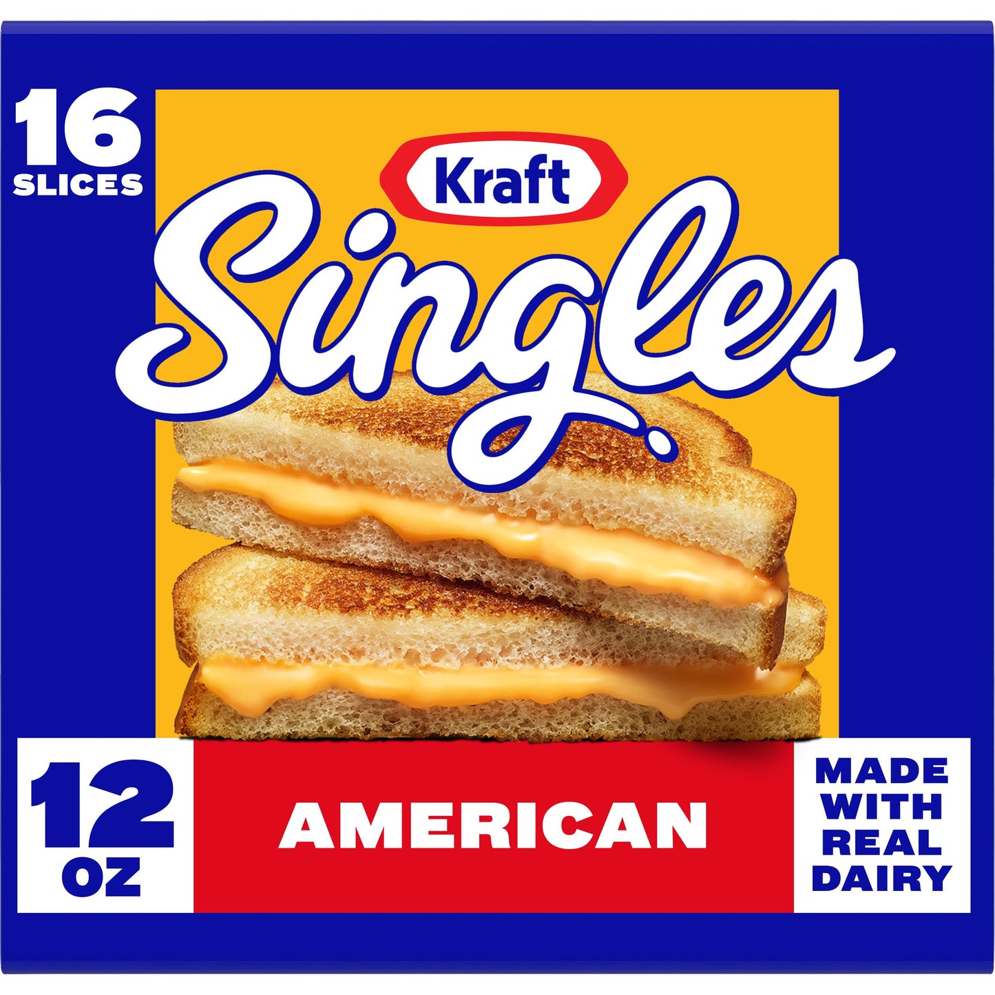 Kraft Singles American Slices, 16 ct Pack