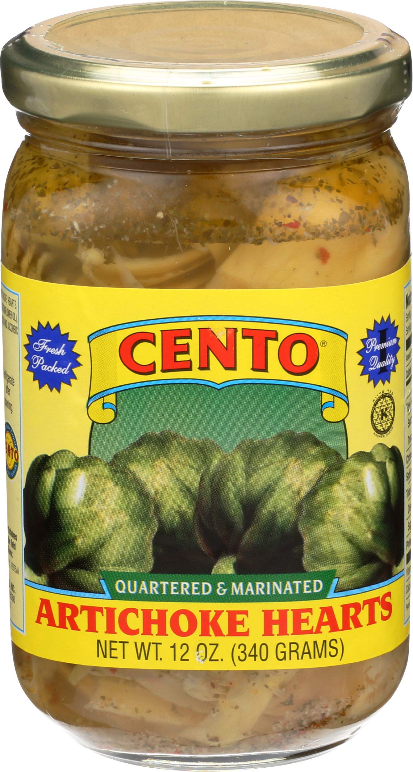 Cento Foods (Alanric) Artichokes  Marinated  12-Ounce