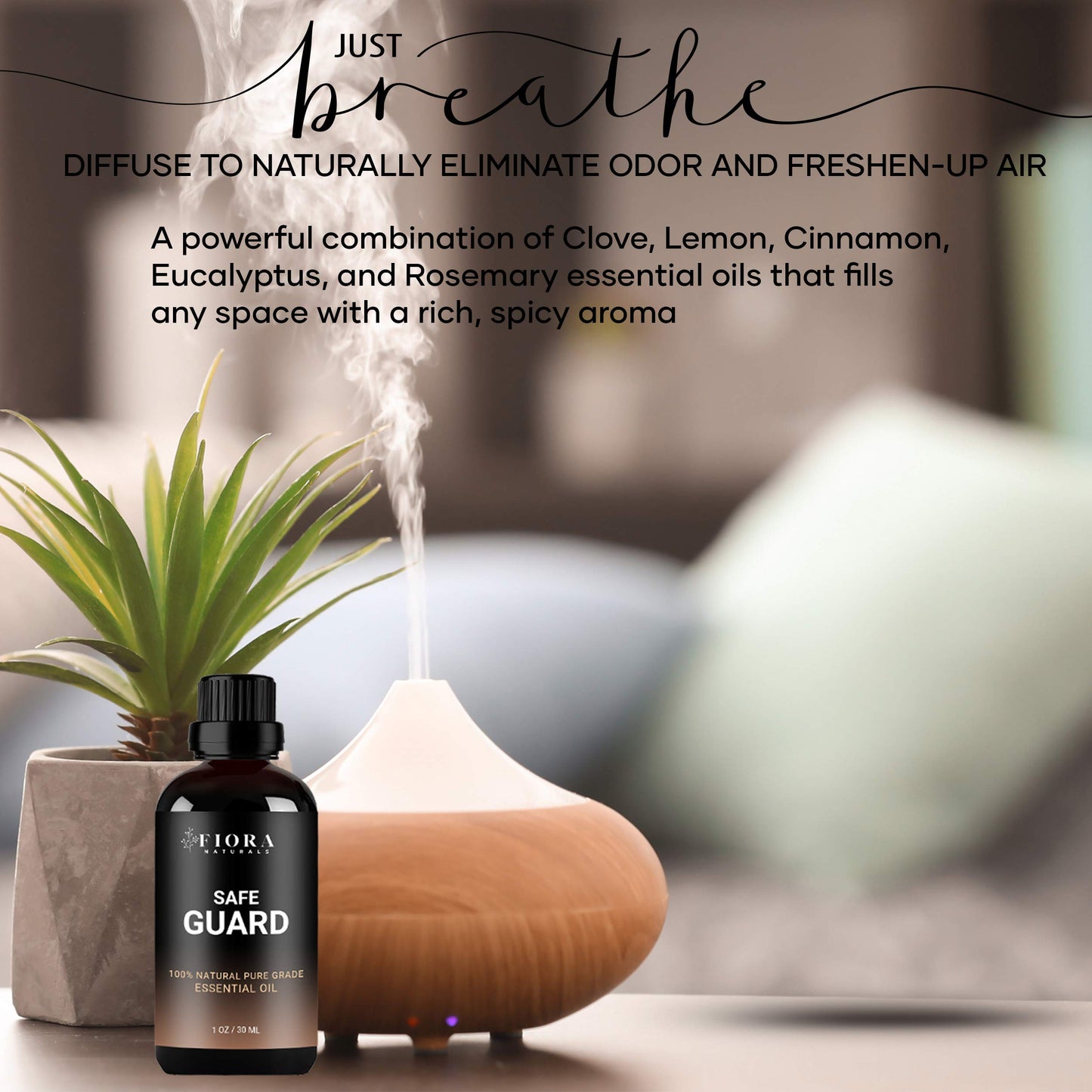 Immunity Essential Oil Blend For Health Shield Aromatherapy With Clove Cinnamon Lemon Rosemary & Eucalyptus Oil - Thieves And Ro