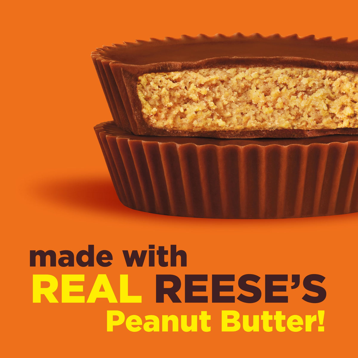 REESES PUFFS Chocolatey Peanut Butter Cereal, Kids Breakfast Cereal, Mega Size, 29 oz