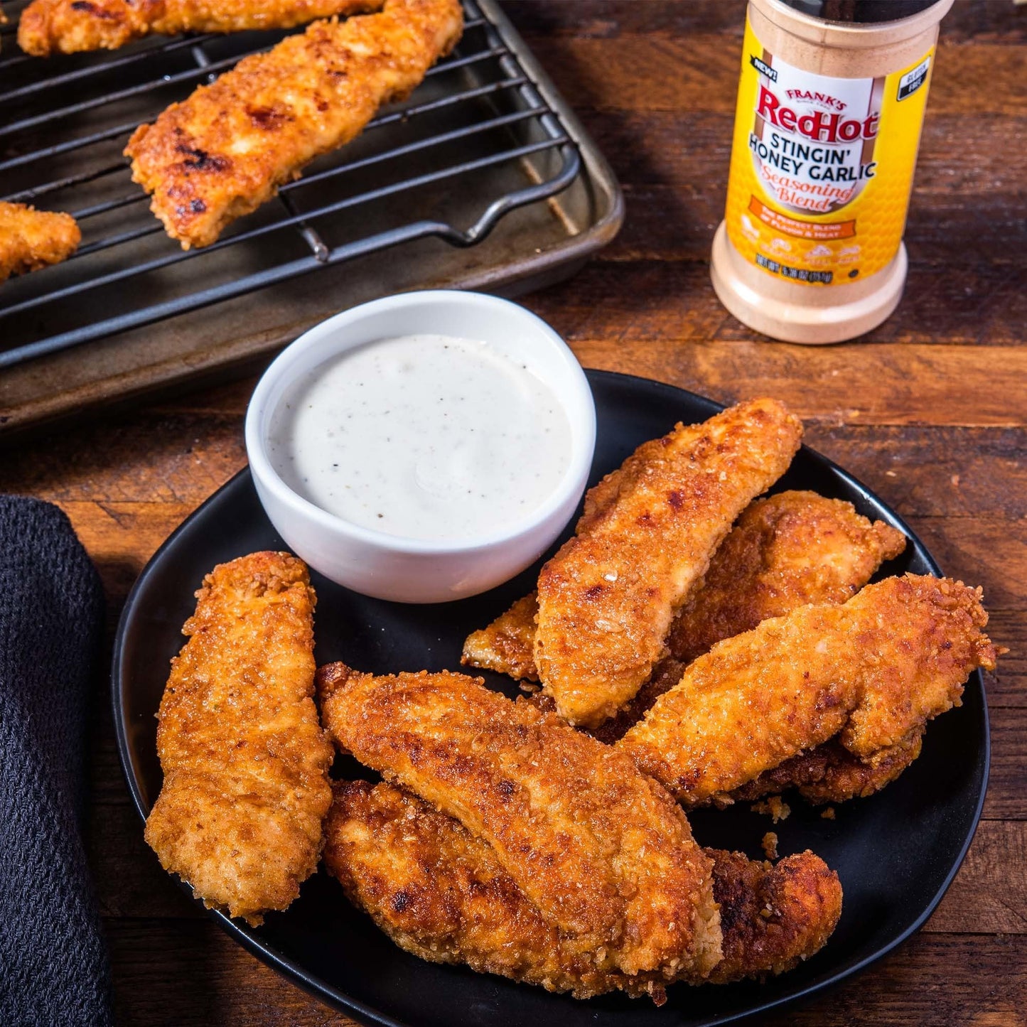 Frank's RedHot Stingin' Honey Garlic Seasoning Blend, Gluten Free, 5.36 oz