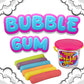 Fruidles Bubble Gum, Sidewalk Chalk Shaped, Multicolor, Individually Wrapped, 1 Count