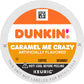 Dunkin' Caramel Me Crazy Flavored Coffee, 10 Keurig K-Cup Pods (Packing May Vary)