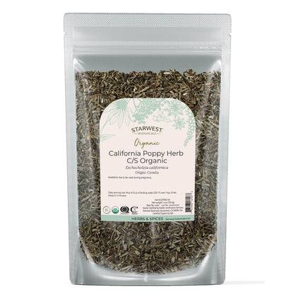 Organic California Poppy Herb C/S