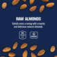 Kars Nuts Raw Almonds, 3 oz Individual Snack Packs - Bulk Pack of 12, Gluten-Free Snacks