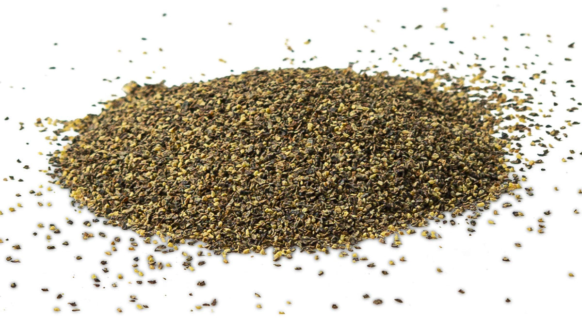 Sweeler, Bulk Ground Black Pepper - 20 Mesh, Value Large Bucket Size For Food Service & Home Use, 5Lbs