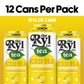 Ryl Iced Tea, Lemon, Antioxidant Superblend, Zero Sugar, Low Carb, Zero Calorie Iced Tea, 16.0 Fl Oz (12-Pack)