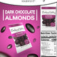 Orchard Valley Harvest Dark Chocolate Almonds, Gluten Free, Non-GMO, 1 Ounce Bags, Pack of 15, No Artificial Ingredients