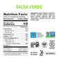 Fody Foods Salsa Verde, 16 Oz, Garlic and Onion Free, Low FODMAP Certified, Gut & IBS Friendly, Vegan, Non-GMO, Gluten Free, Ket