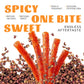Spicy Strips - (Common Prickly Ash Flavor) Spicy Gluten Latiao, Chinese Special Casual Snack Food, Made From Wheat/Chili/Spice,