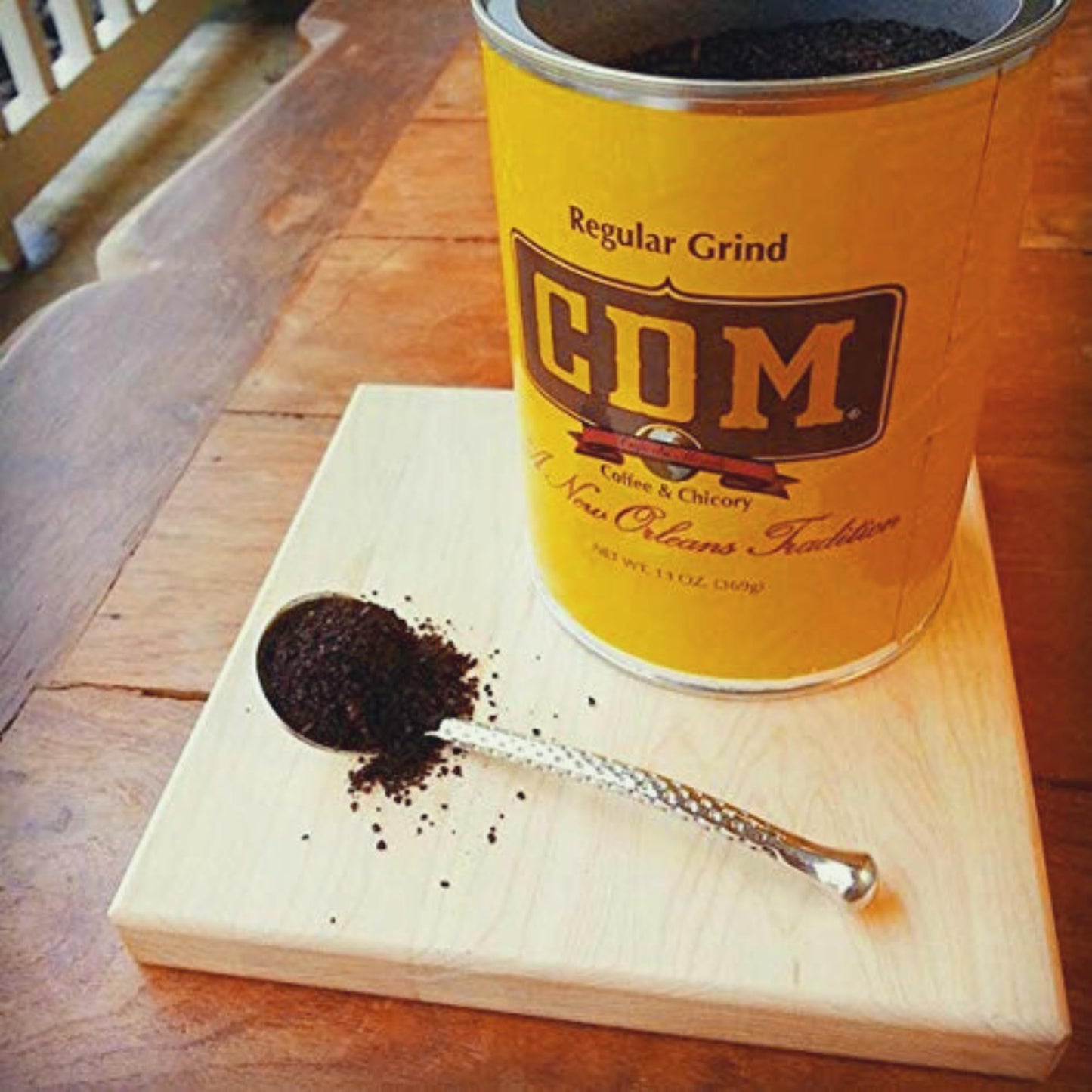 CDM Ground Coffee & Chicory, Regular Grind, 13oz Bag, Pack of 12