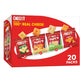 Cheez-It Cheese Crackers, Baked Snack Crackers, Office And Kids Snacks, Variety Pack, 17.72Oz Box (20 Pouches)