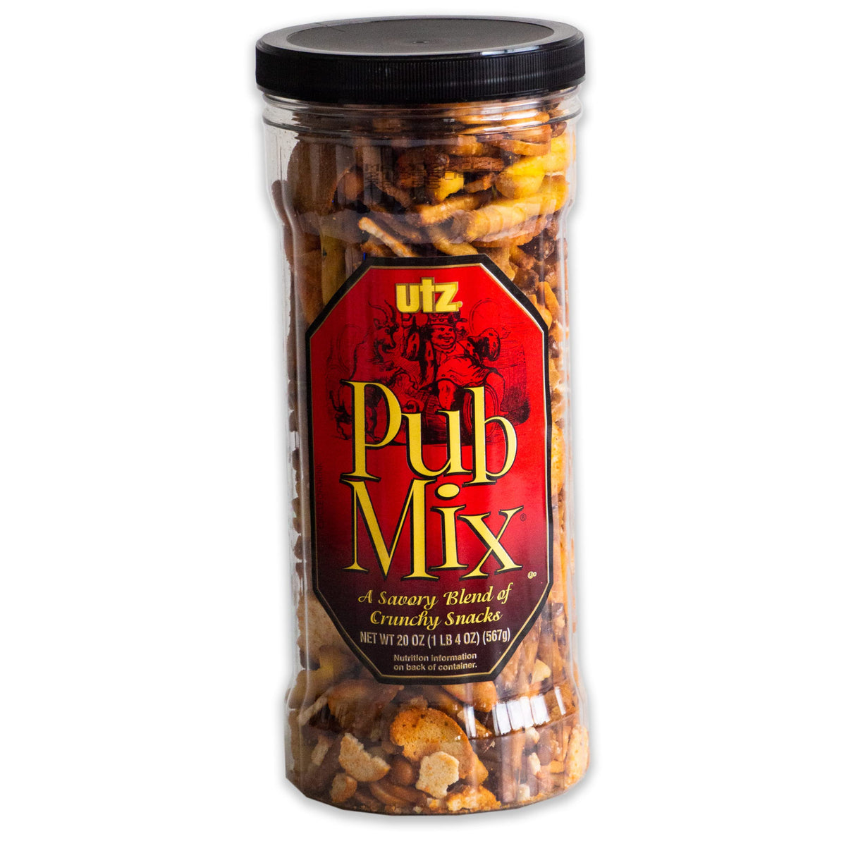 Utz Pub Mix - Savory, Crunchy, Delicious Mixed Snacks - 1, 20oz Barrel