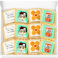 Get Well Soon Cookies Gift 12 Pack Decorated Individually Wrapped