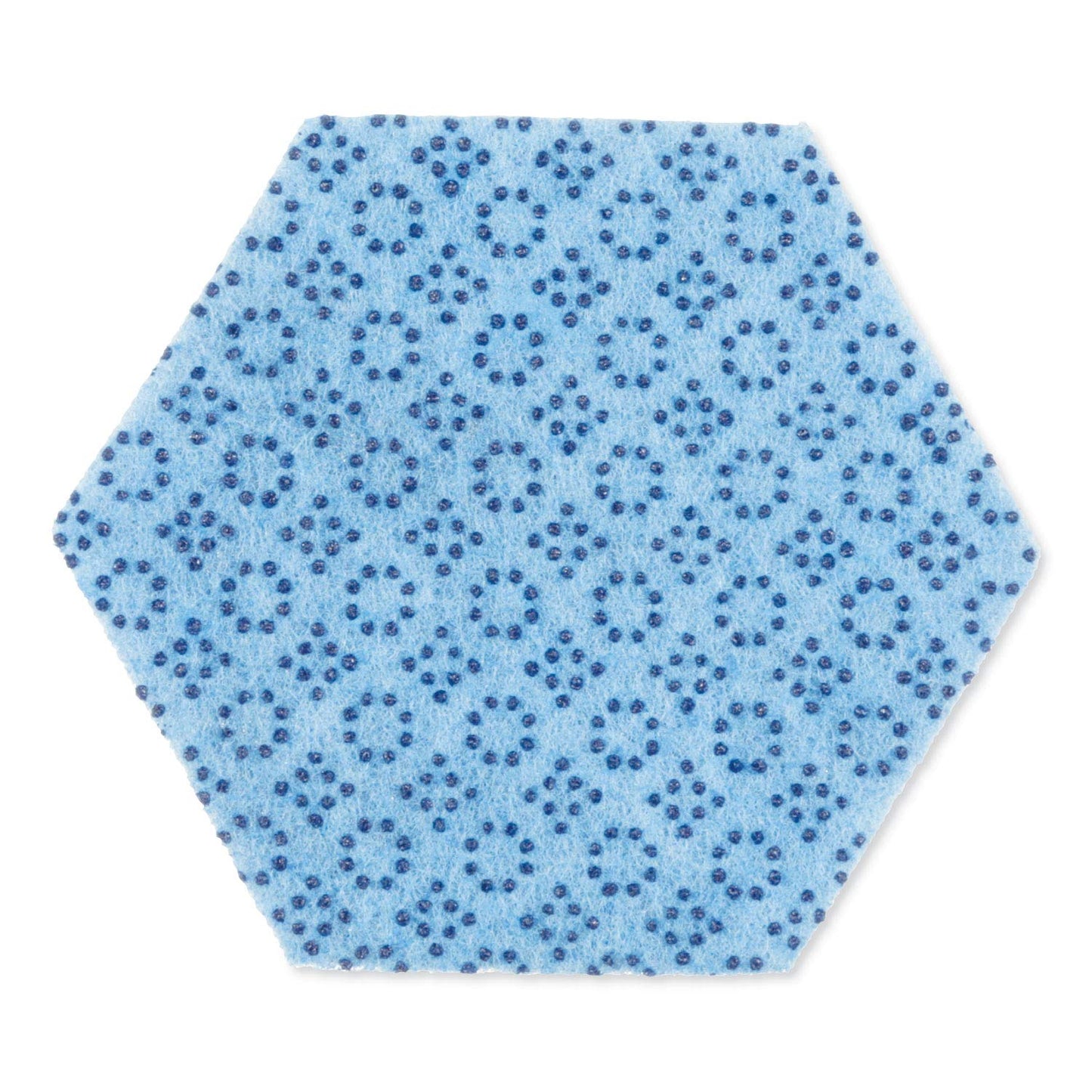 Scotch-Brite Professional 2000Hex Low Scratch Scour Pad 2000Hex, 5.75-Inch X 5-Inch, Blue, 15/Carton