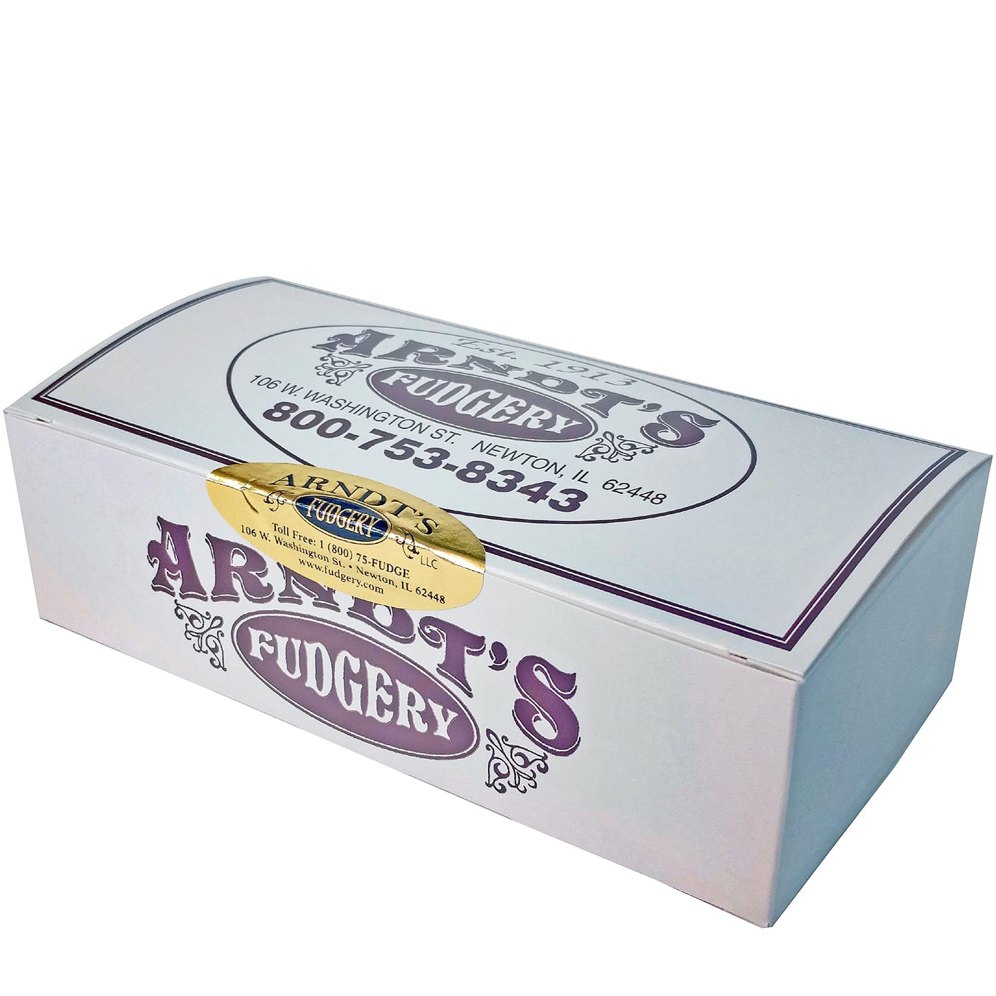 Amish Buggy Creamy Fudge Chocolate - 1 Lb Box, Rich Flavor, Perfect for Gifting